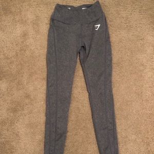 XS GRAY GYMSHARK LEGGINGS